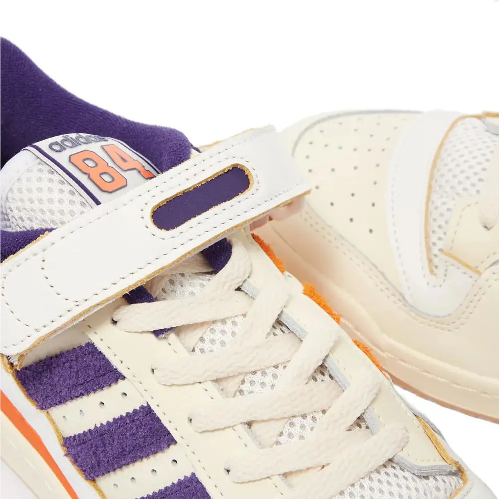 Adidas shoes - adidas Forum 84 - Forum - GX9049 - Cream White/Dark Purple/Orange, Manufacturer: Cream White/Dark Purple/Orange 7