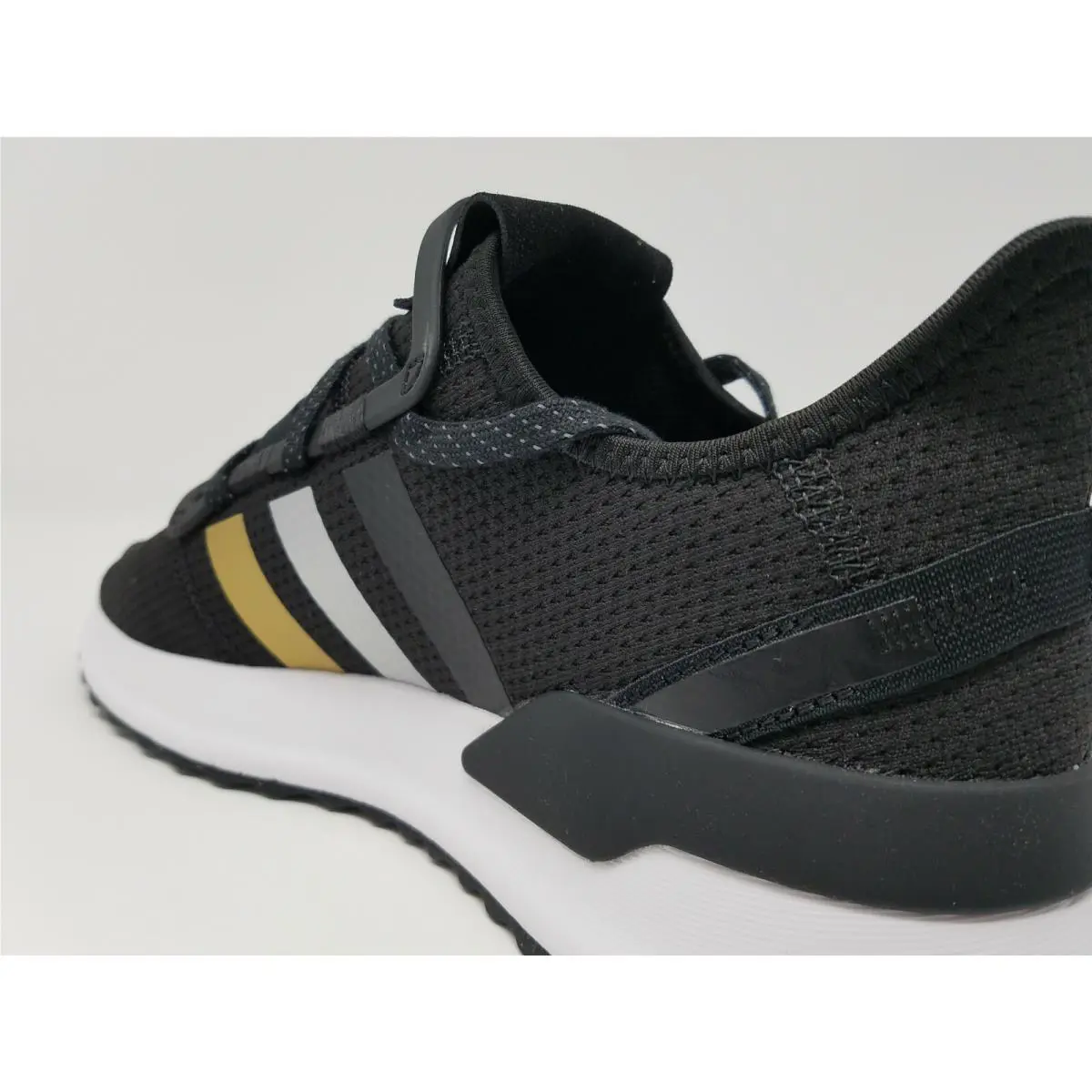 Adidas shoes - Adidas U Path Run - Path Run - FW2323 - Black/White/Silver/Gold, Manufacturer: Black/White/Gold 6