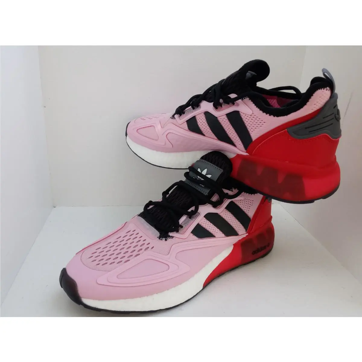 Adidas shoes - ADIDAS NINJA ZX 2K BOOST - FZ0454 - TRUE PINK/CORE BLACK-SCARLET 9