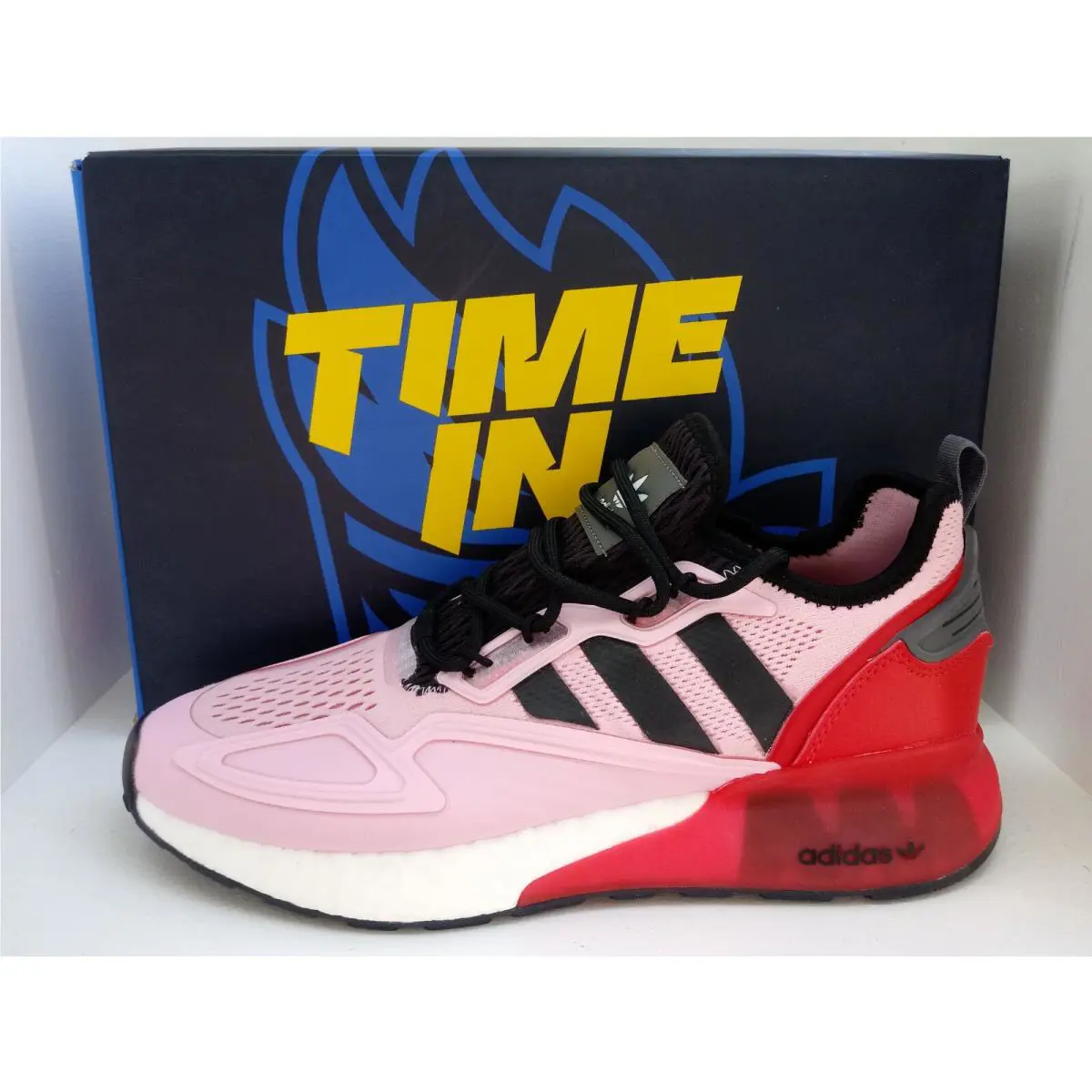 Adidas shoes - ADIDAS NINJA ZX 2K BOOST - FZ0454 - TRUE PINK/CORE BLACK-SCARLET 12