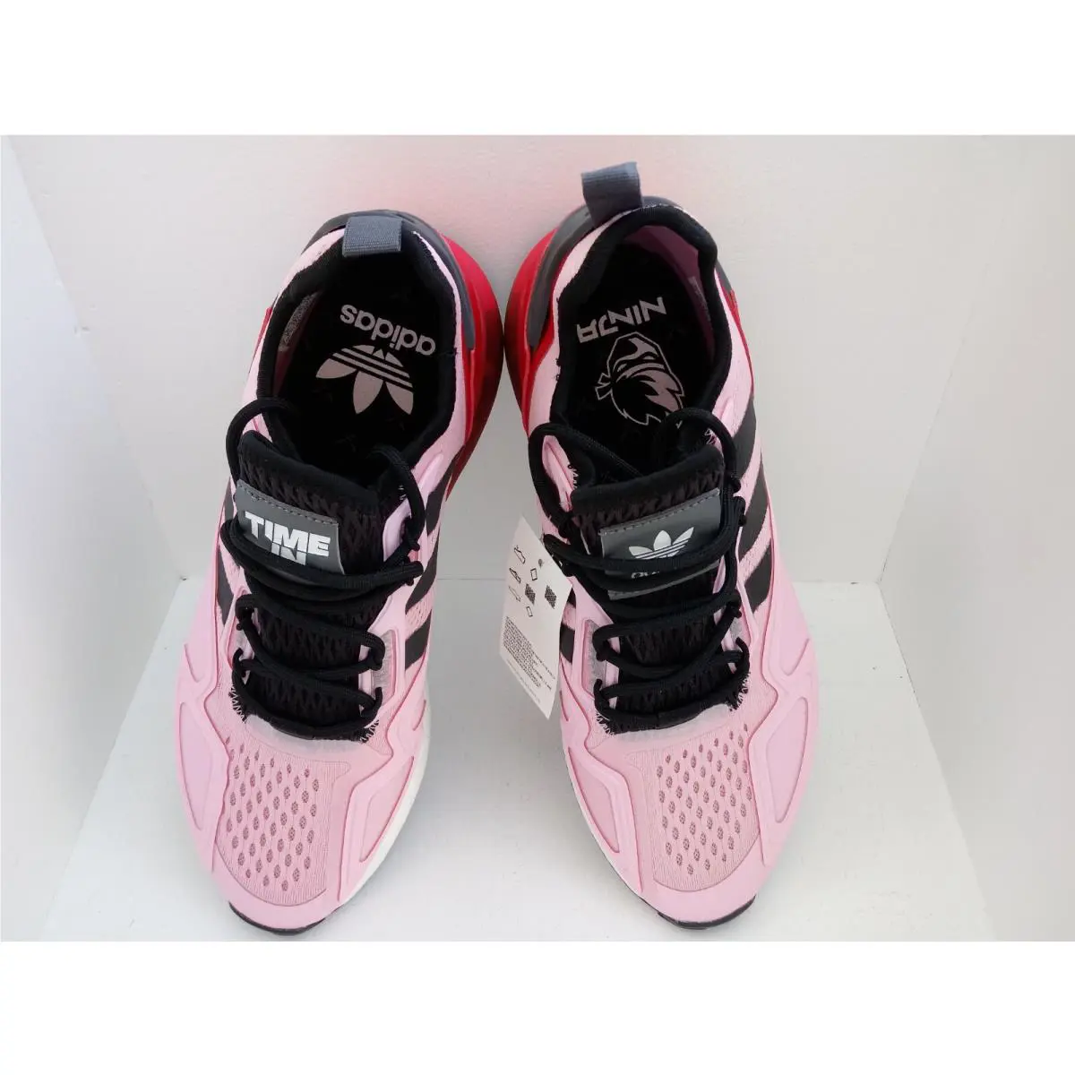 Adidas shoes - ADIDAS NINJA ZX 2K BOOST - FZ0454 - TRUE PINK/CORE BLACK-SCARLET 23