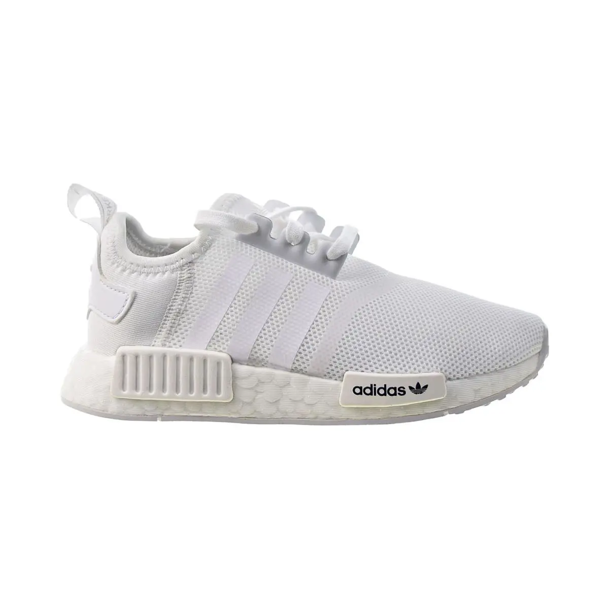 Adidas Nmd R1 C Little Kids` Shoes Cloud White-cloud White FW0416 - Cloud White-Cloud White