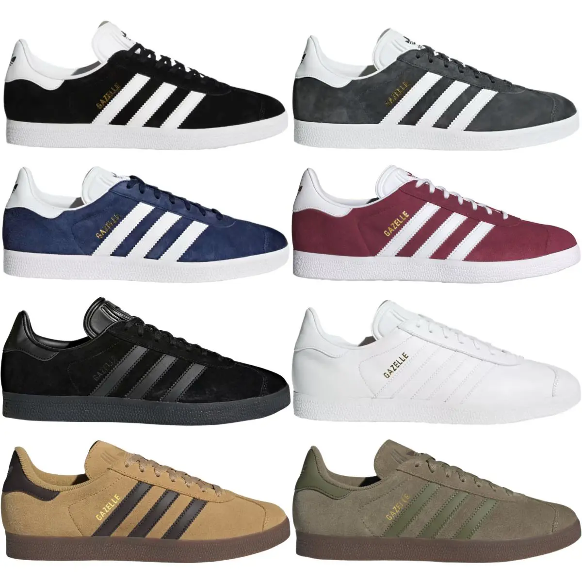 Adidas shoes - Adidas Originals Gazelle - Originals Gazelle - Collegiate Burgundy/Cloud White/Gold Metallic 17