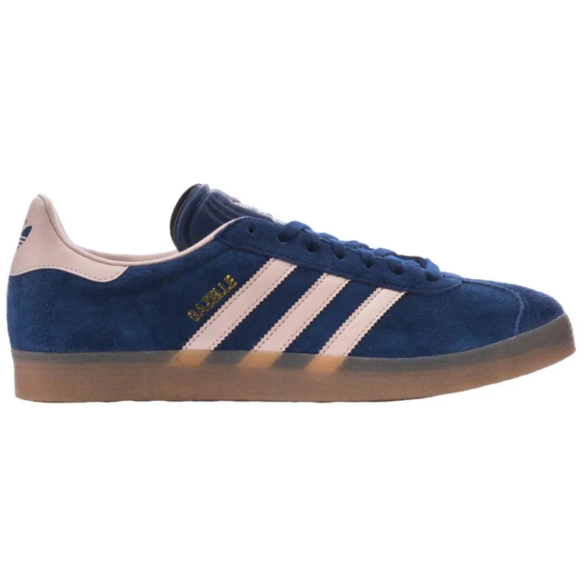 Originals Gazelle Men Sneaker Shoe US Size 7-14 Colors Night Indigo/Wonder Taupe/Gum by Adidas