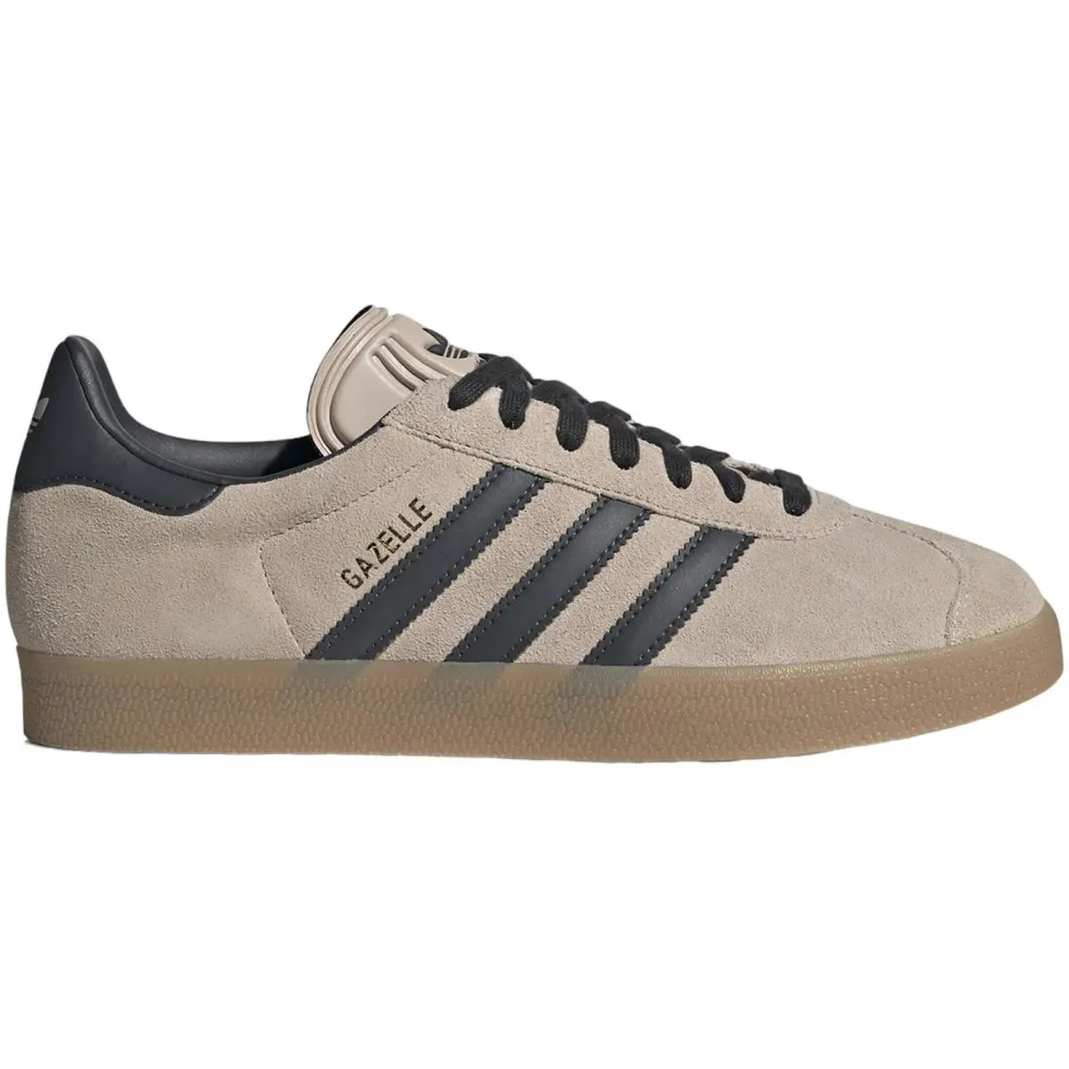 Originals Gazelle Men Sneaker Shoe US Size 7-14 Colors Wonder Taupe/Night Indigo/Gum by Adidas