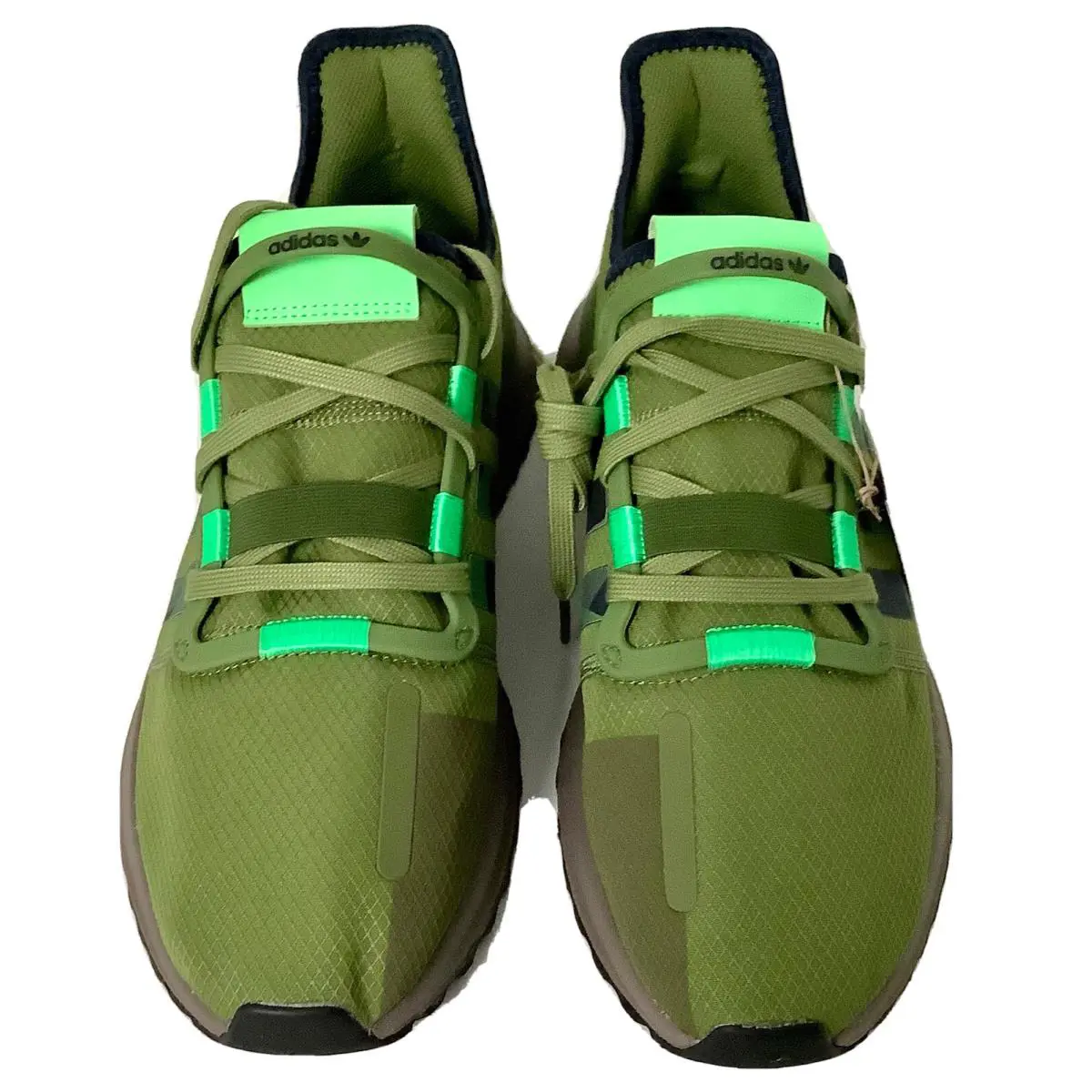 Adidas U_path Run Men`s Shoes Green Camo Black Athletic Sneakers FV9251 - Forest Green / Forest Green / Sholim / Black