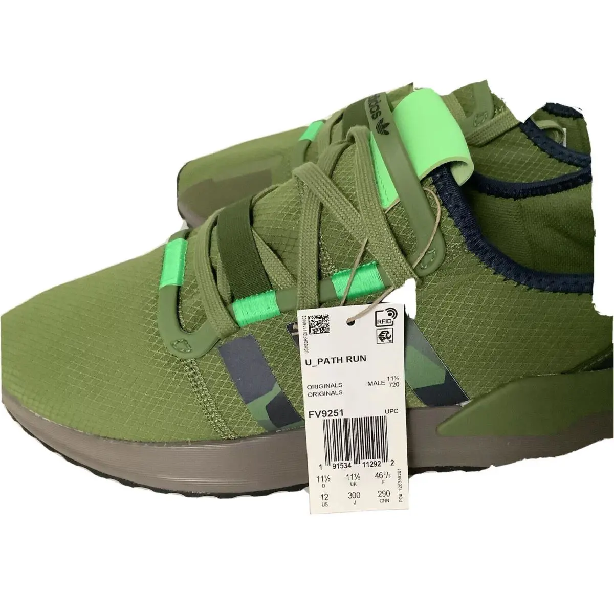 Adidas shoes - Adidas U_Path Run - Run - FV9251 - Forest Green / Forest Green / Sholim / Black 1