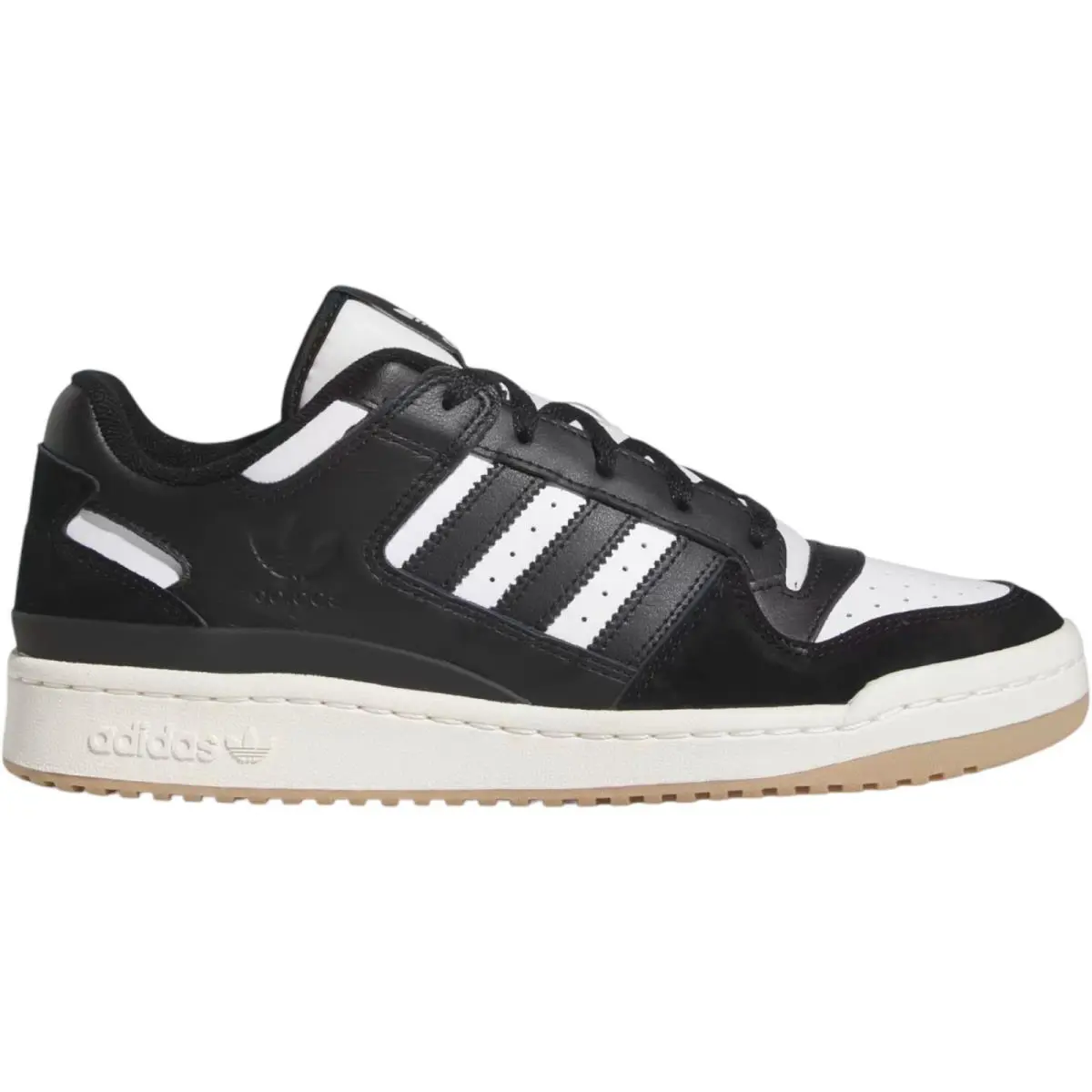 Adidas Originals Forum Low CL Men Casual Shoe US Size 7-14 Colors - Core Black/Cloud White/Cream White