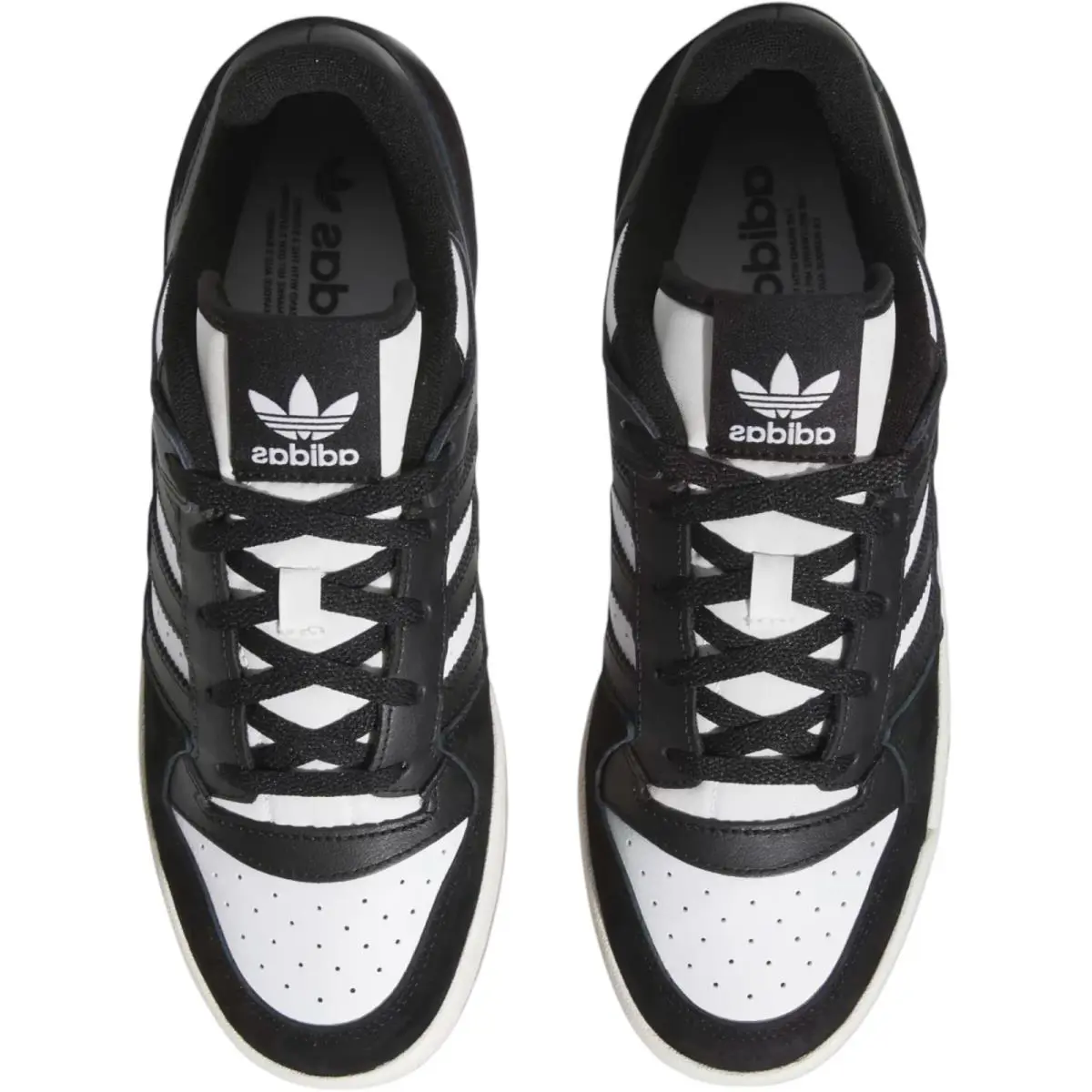 Adidas shoes - Adidas Originals Forum Low CL - Core Black/Cloud White/Cream White 1