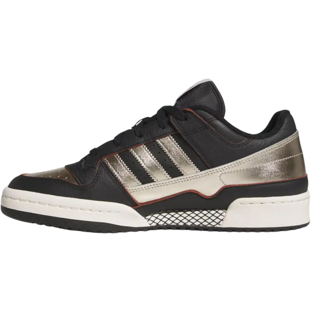 Adidas shoes - Adidas Originals Forum Low CL - Core Black/Cloud White/Cream White 4