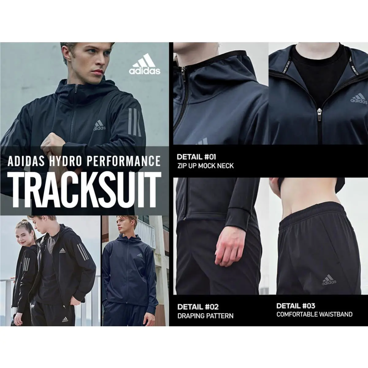 Adidas clothing - Black 10