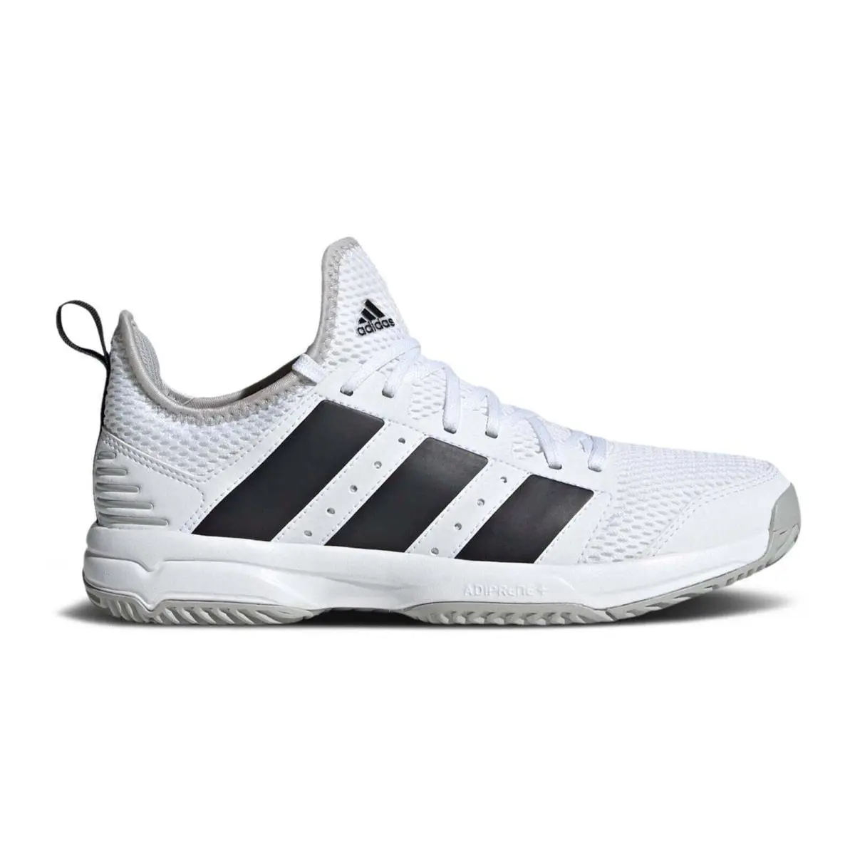 HR0247 Youth Adidas Stabil Volleyball Shoes GS - White/Black