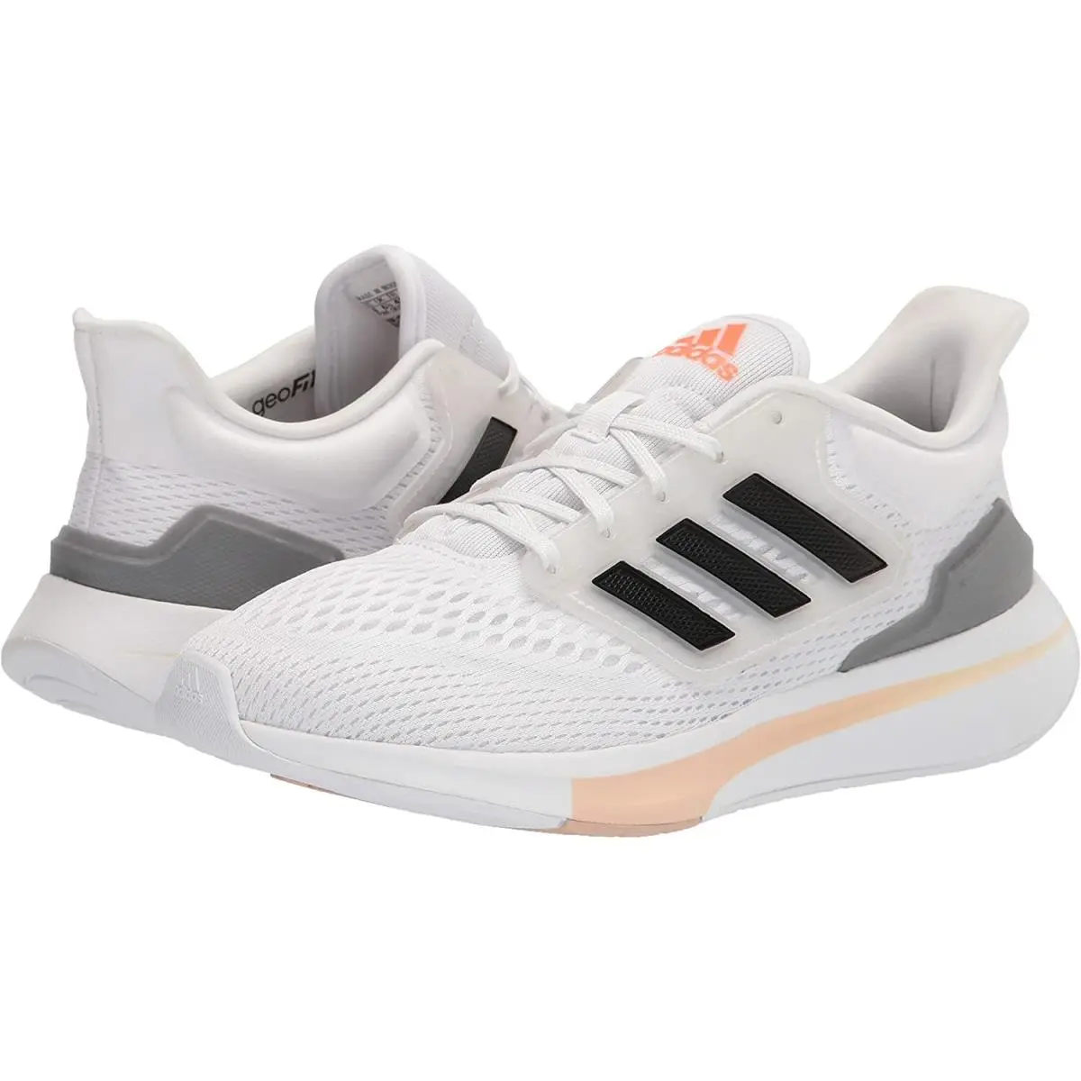 Adidas shoes - White/Black/Iron Metallic 12