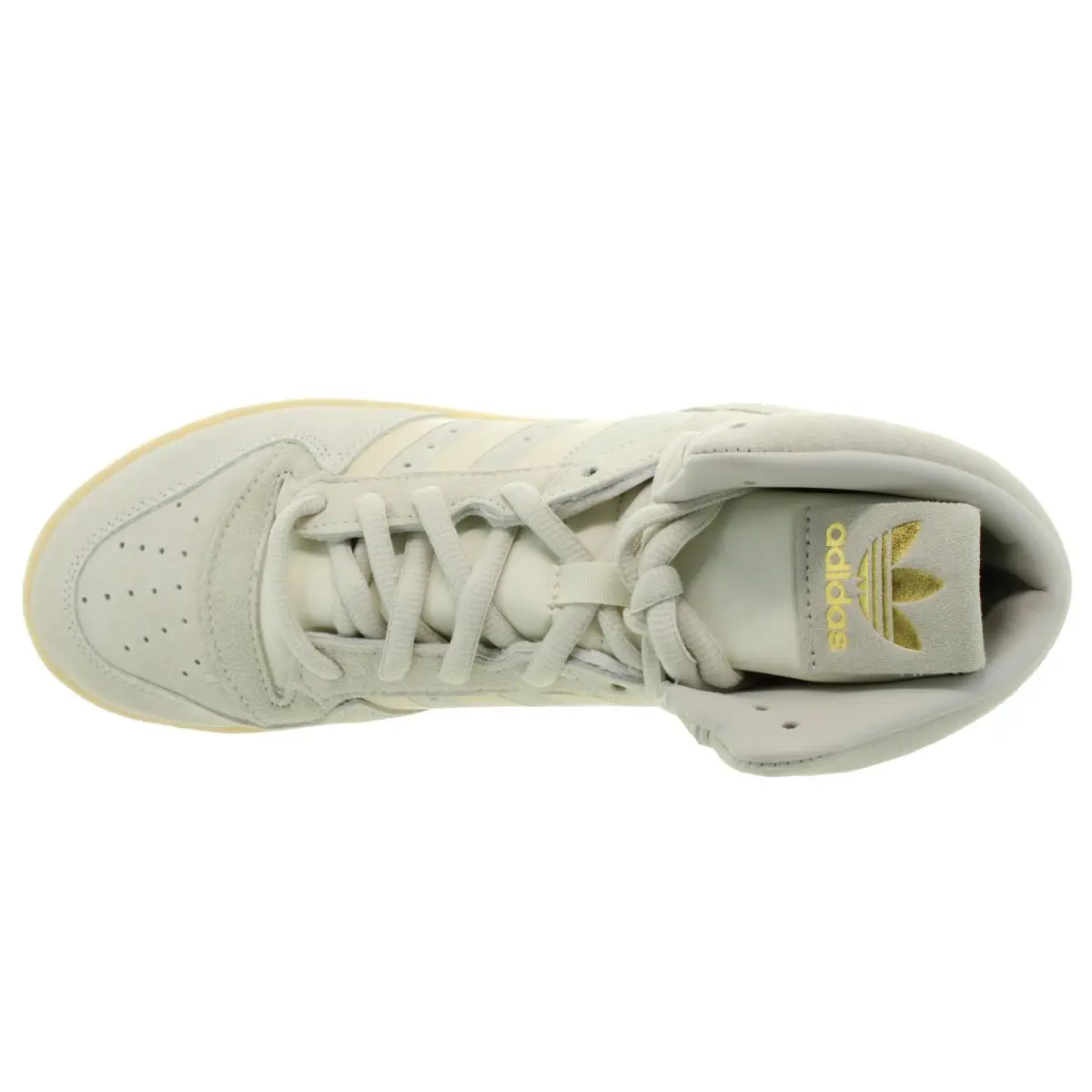 Adidas shoes - Adidas Originals Rivalry High - Originals Rivalry High - FZ6324 - Off White, Cream White, Easy Yellow 5