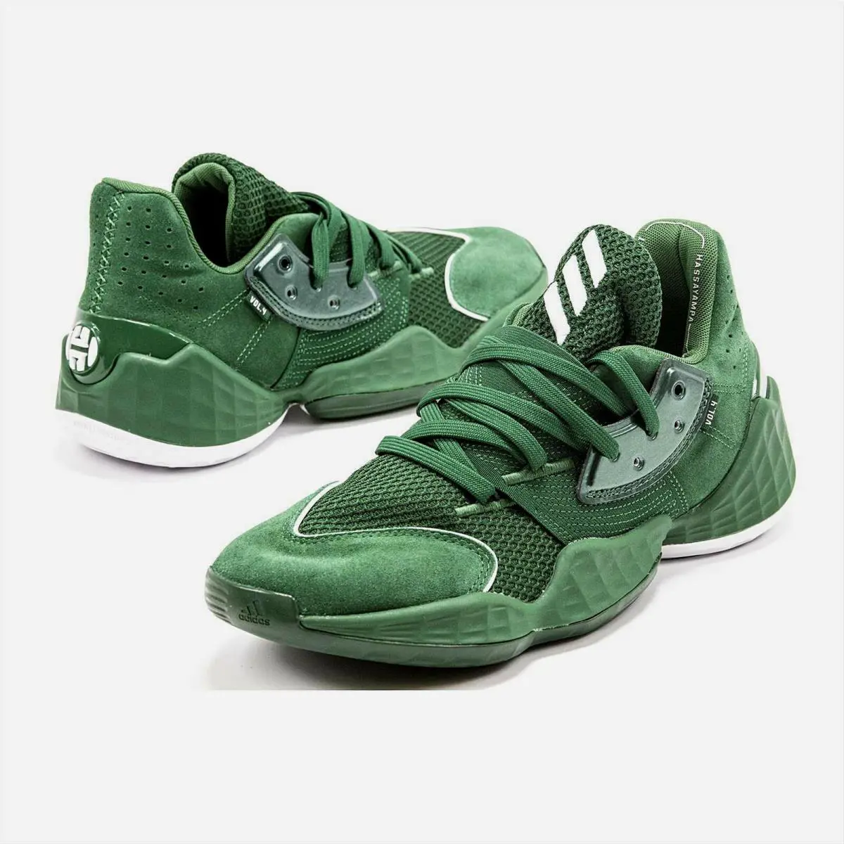 Adidas shoes - adidas Harden Vol. 4 - Harden - EF9785 - Green 6