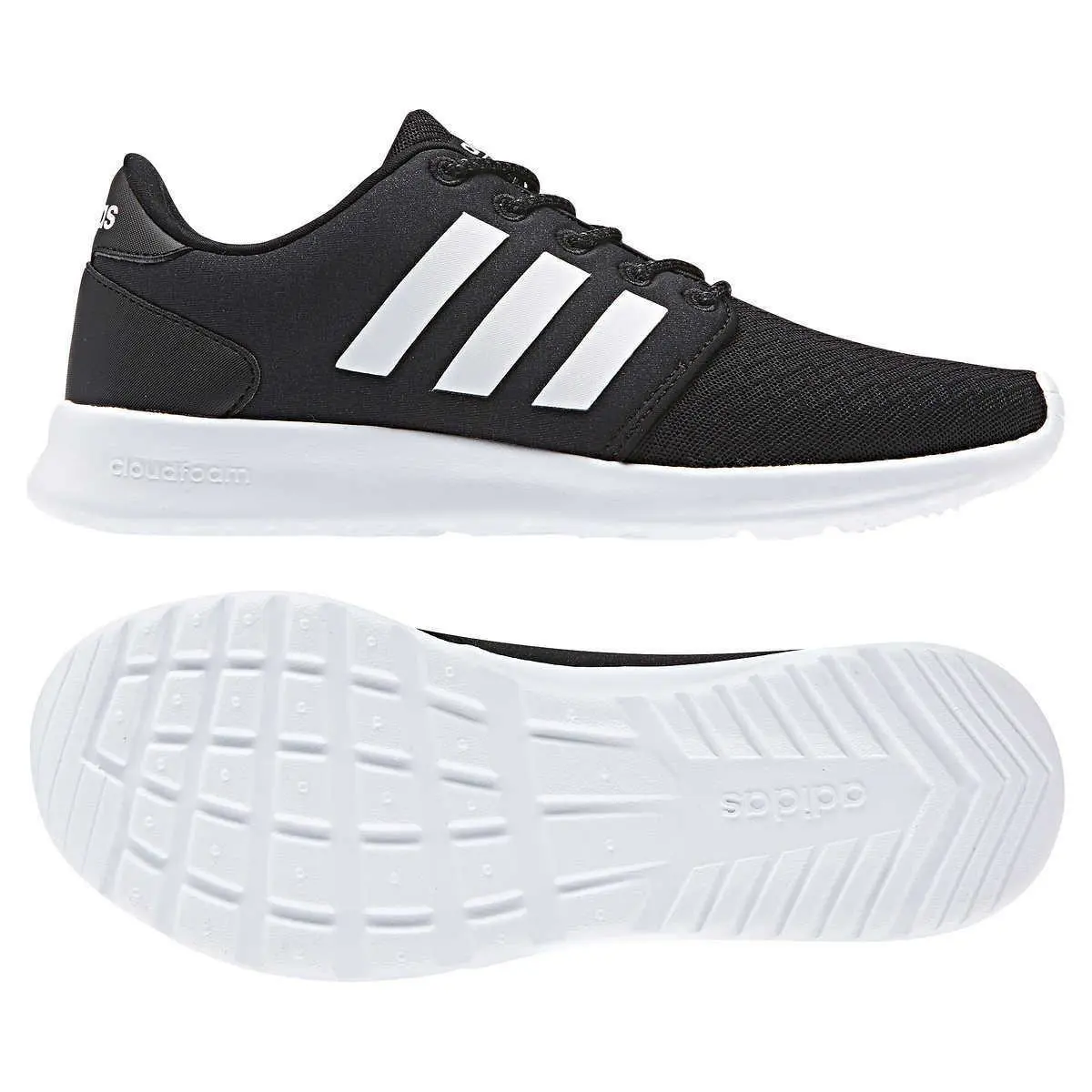 Adidas shoes - adidas Cloudfoam QT Racer - Cloudfoam Racer - B43758 - Black 2