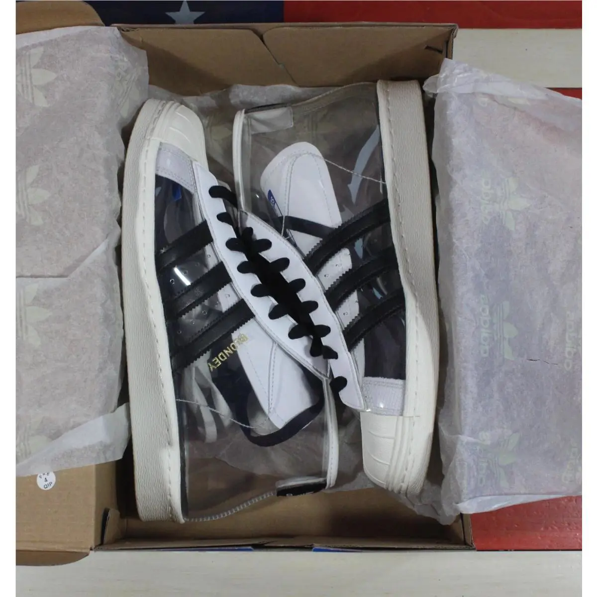 Adidas shoes - adidas Pro Model - Pro Model - IG0843 - White, Manufacturer: Cloud-White/Core-Black/Off-White/Transparent 12
