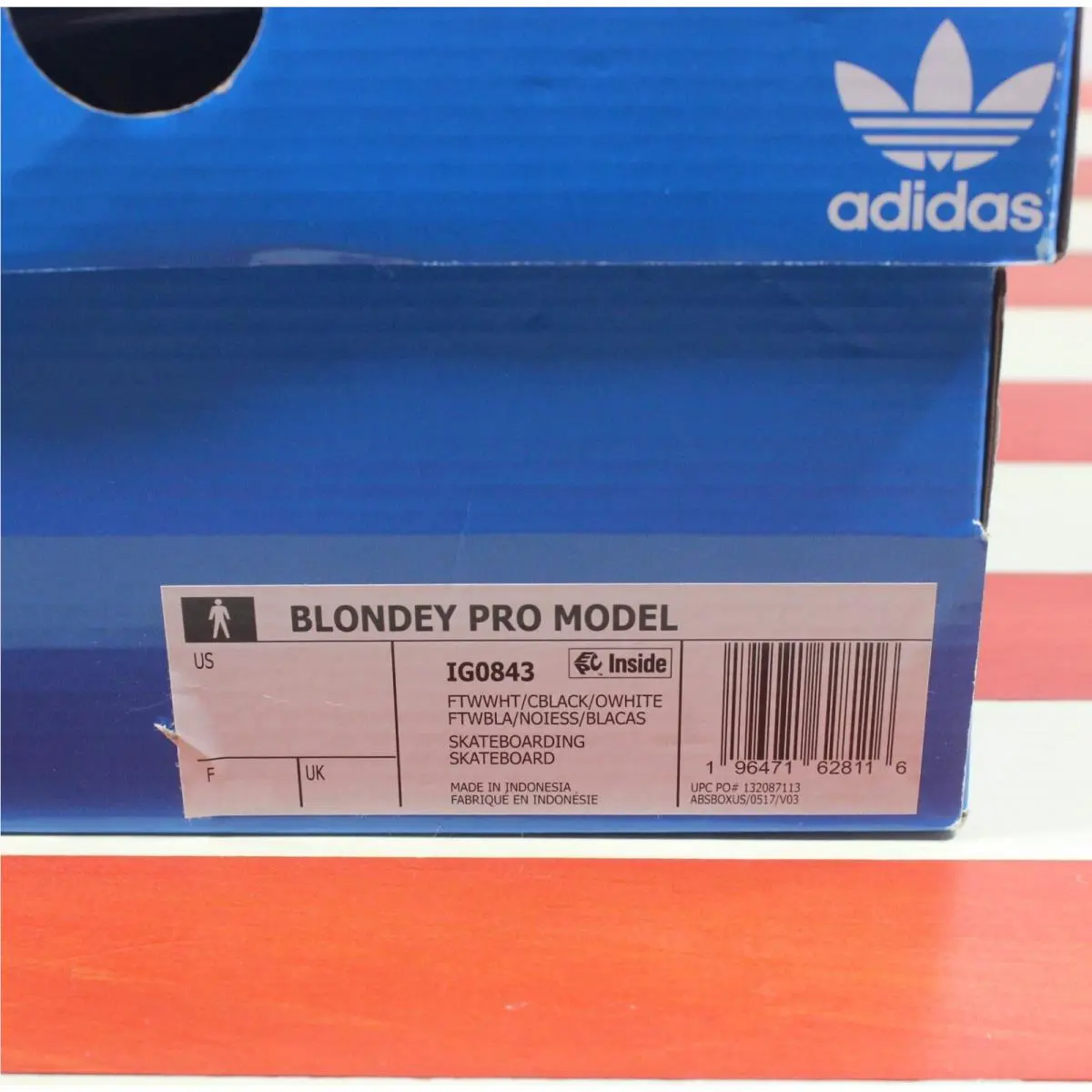 Adidas shoes - adidas Pro Model - Pro Model - IG0843 - White, Manufacturer: Cloud-White/Core-Black/Off-White/Transparent 4