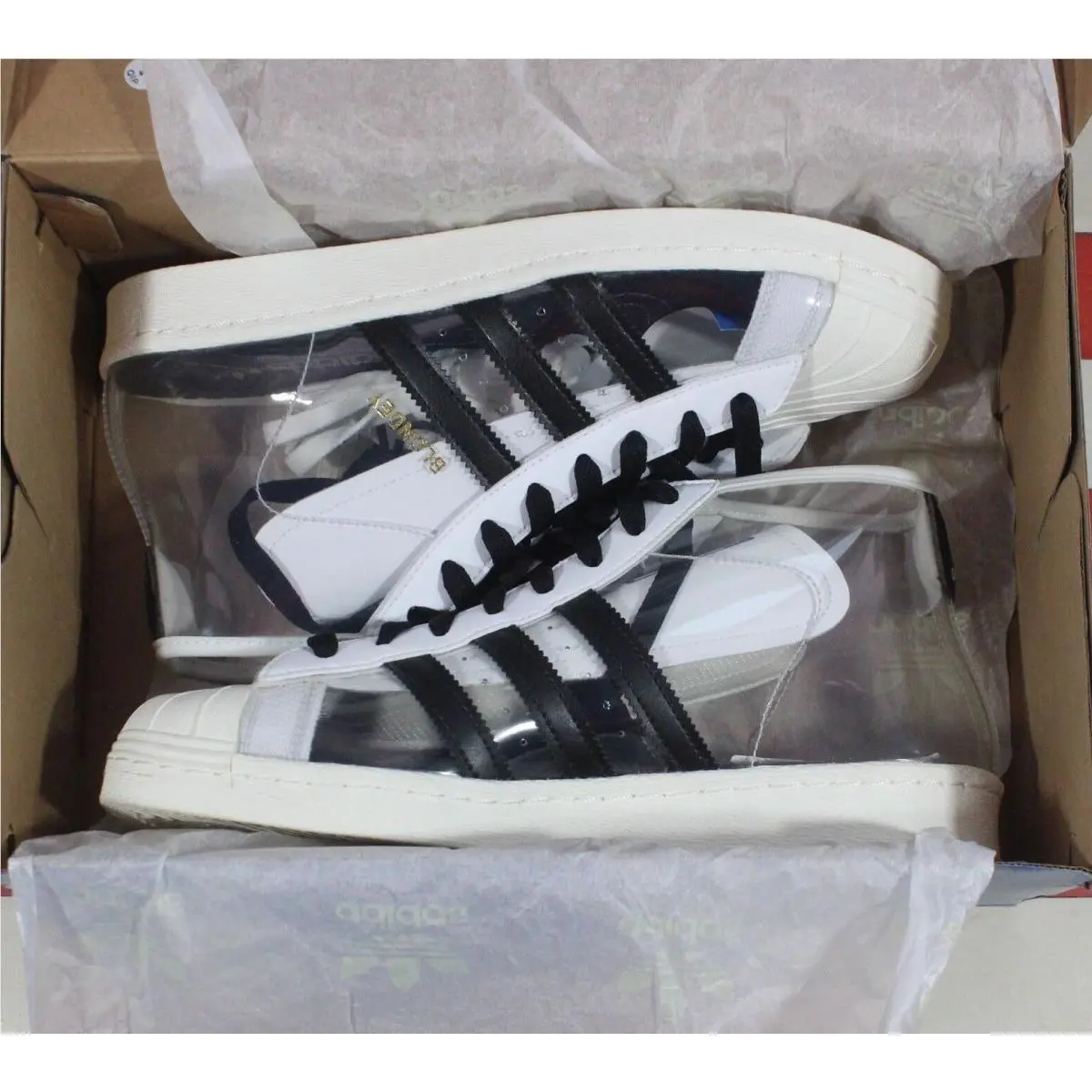 Adidas shoes - adidas Pro Model - Pro Model - IG0843 - White, Manufacturer: Cloud-White/Core-Black/Off-White/Transparent 5