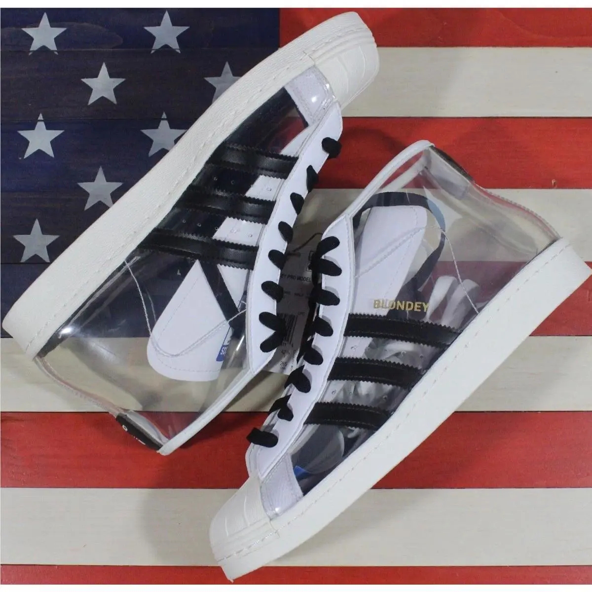 Adidas shoes - adidas Pro Model - Pro Model - IG0843 - White, Manufacturer: Cloud-White/Core-Black/Off-White/Transparent 6