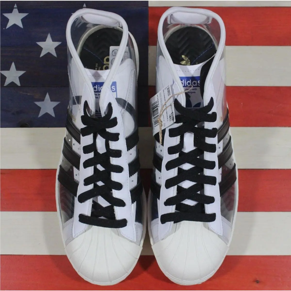 Adidas shoes - adidas Pro Model - Pro Model - IG0843 - White, Manufacturer: Cloud-White/Core-Black/Off-White/Transparent 25
