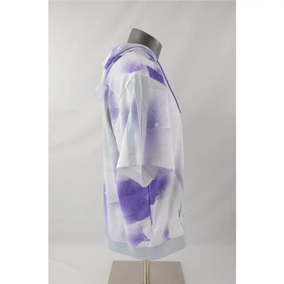 Adidas clothing - Adidas Donovan Mitchell - Donovan Mitchell - Purple Rush & White 5