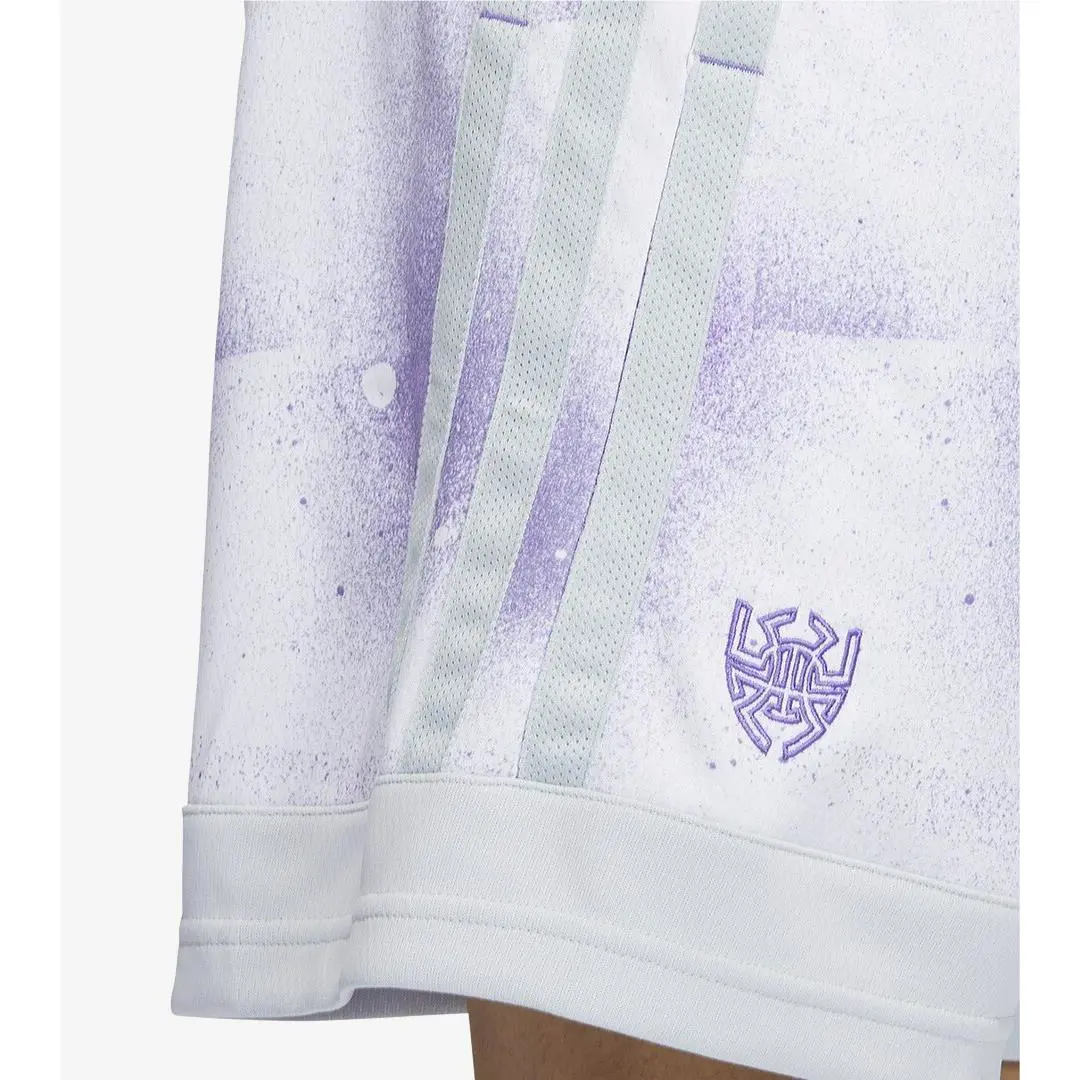Adidas clothing - Adidas Donovan Mitchell - Donovan Mitchell - Purple Rush & White 6