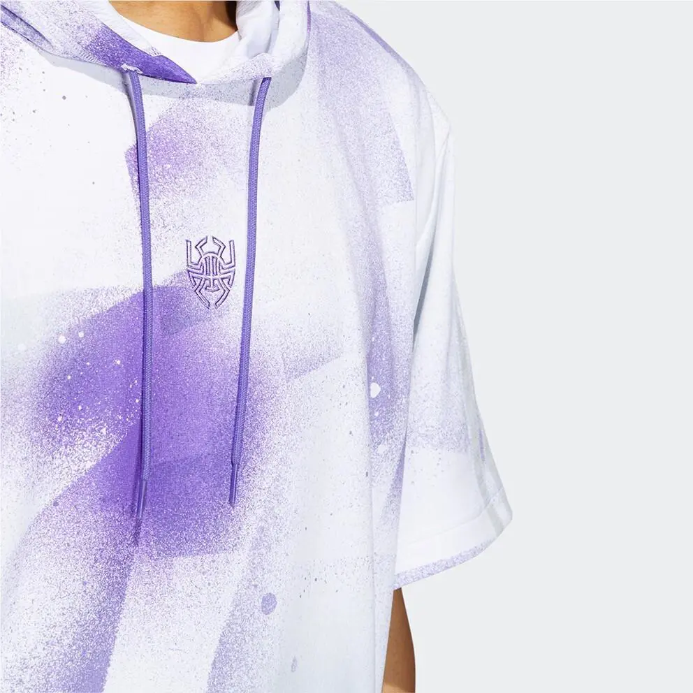 Adidas clothing - Adidas Donovan Mitchell - Donovan Mitchell - Purple Rush & White 7