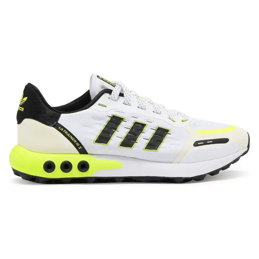 Adidas shoes - adidas LA Trainer - Trainer - FY3704 - White/Black/Solar Yellow 3
