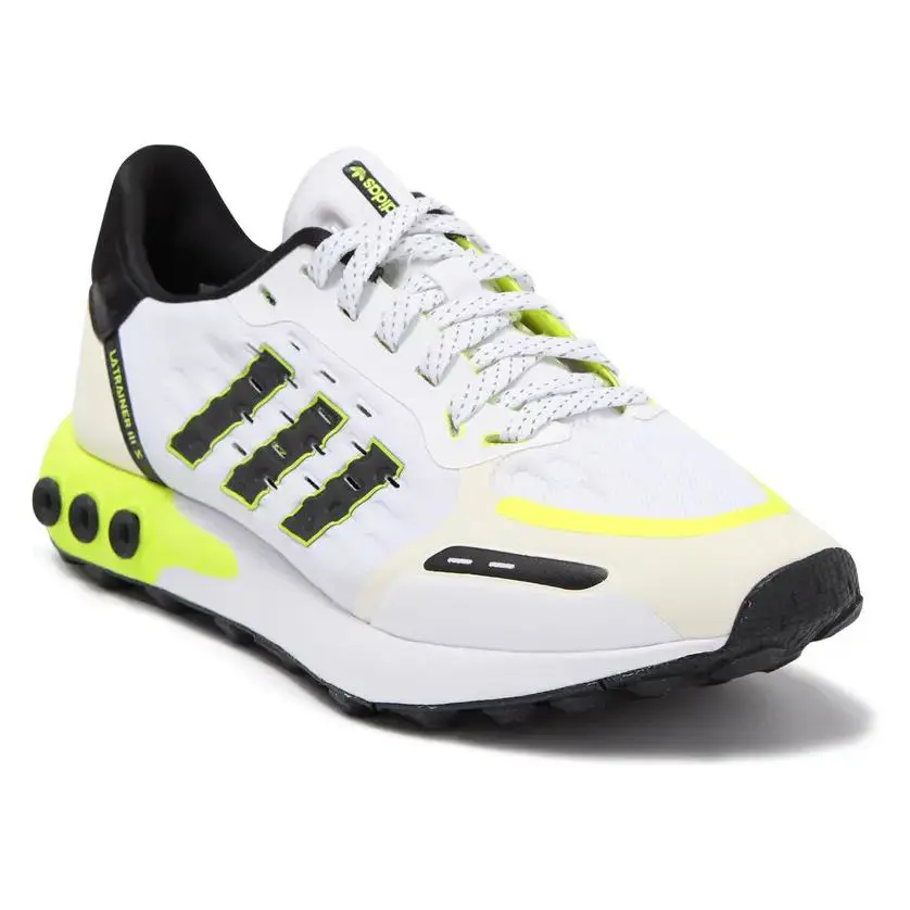Adidas shoes - adidas LA Trainer - Trainer - FY3704 - White/Black/Solar Yellow 6