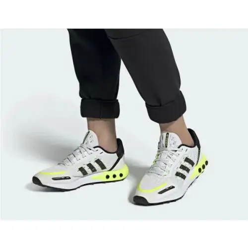 Adidas shoes - adidas LA Trainer - Trainer - FY3704 - White/Black/Solar Yellow 11
