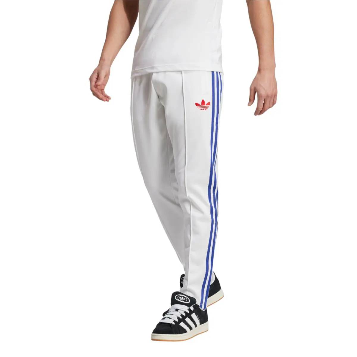 Adidas clothing - Beckenbauer Jude Bellingham Track Pants - White 0