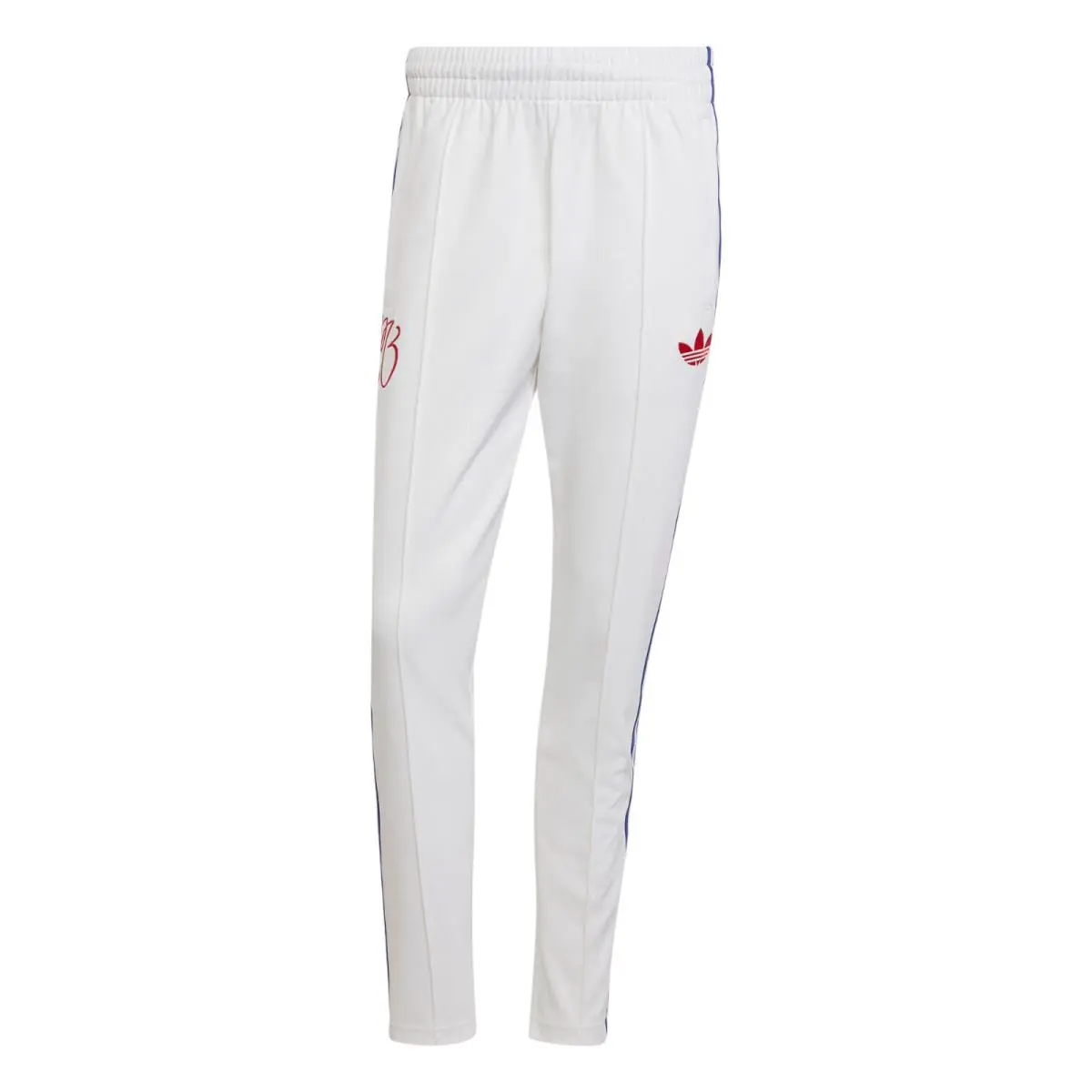 Adidas clothing - Beckenbauer Jude Bellingham Track Pants - White 4