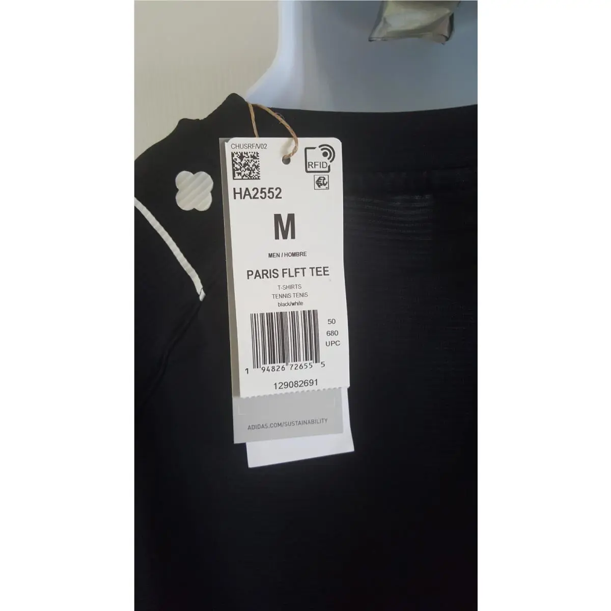 Adidas clothing - HA2552 - HA2552 - Black 9