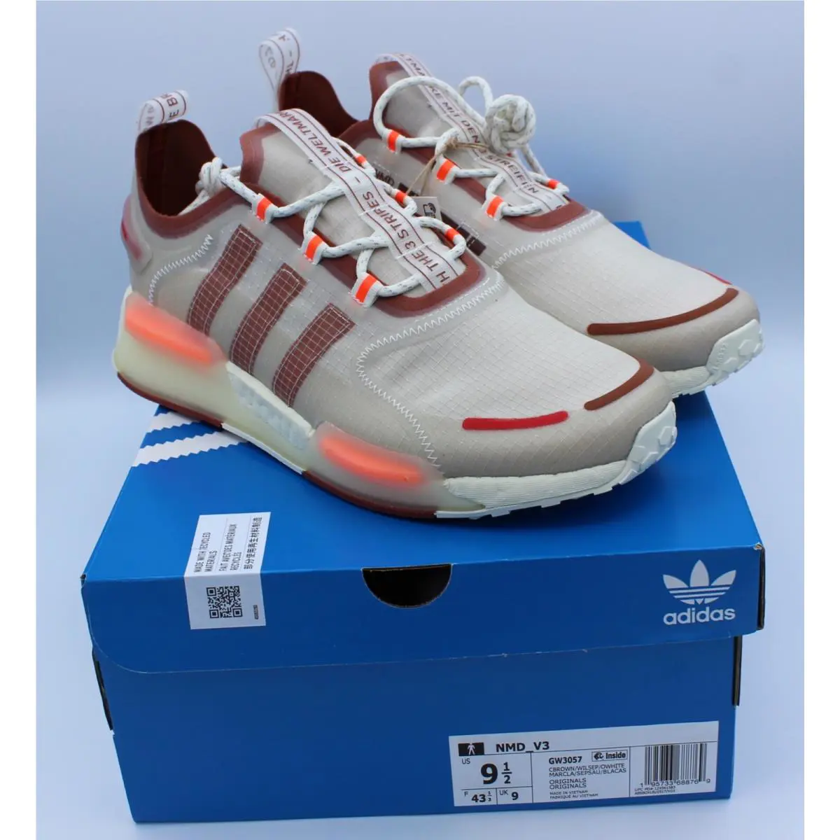 Adidas shoes - adidas NMD V3 - NMD - GW3057 - Beige 1
