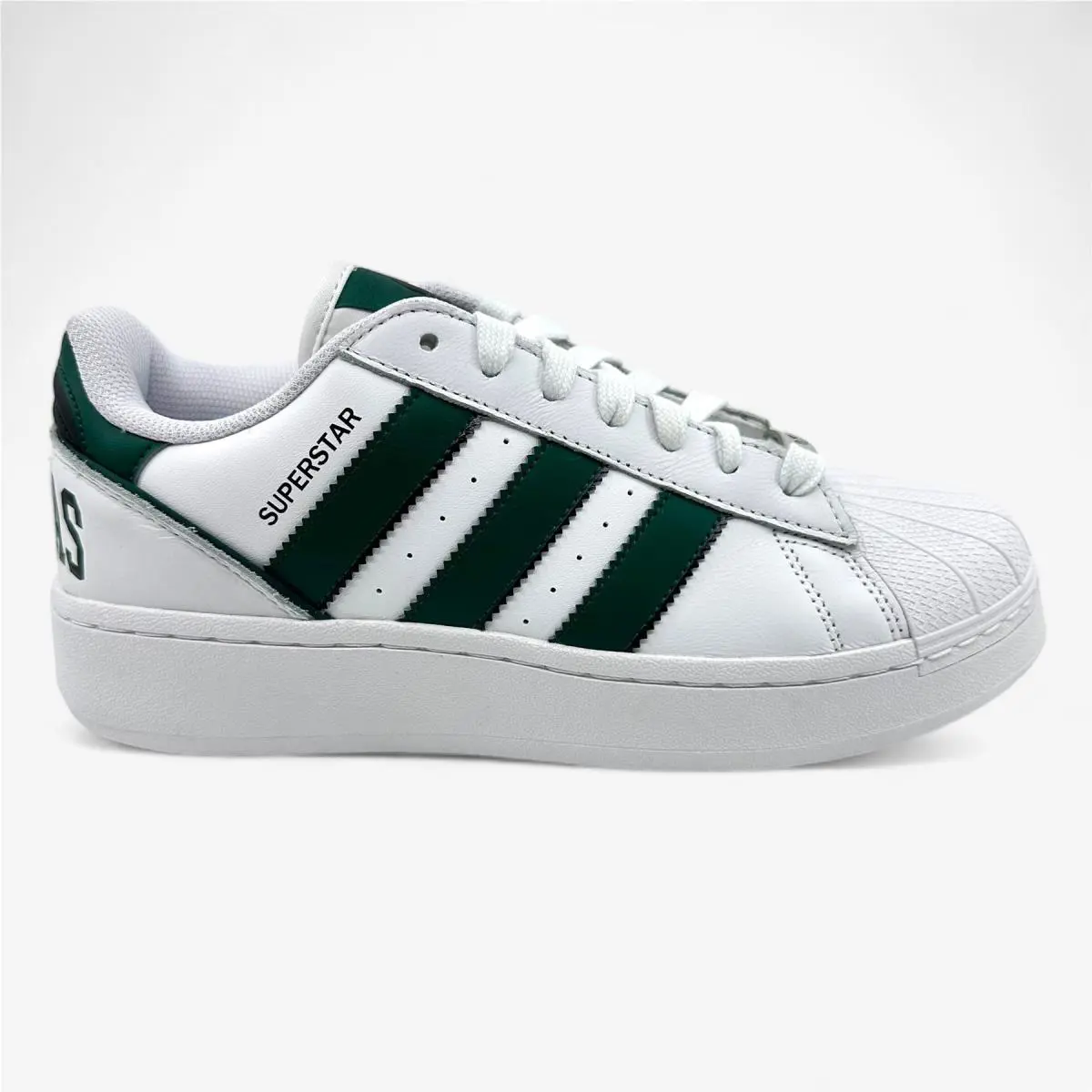 Adidas shoes - adidas Superstar XLG - Superstar XLG - IE0760 - White, Manufacturer: White Collegiate Green 1