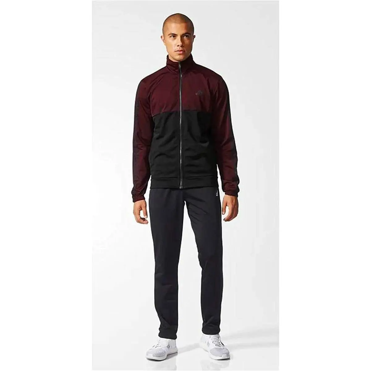 Adidas clothing - Black / Maroon / Black 0