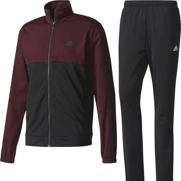Adidas clothing - Black / Maroon / Black 4