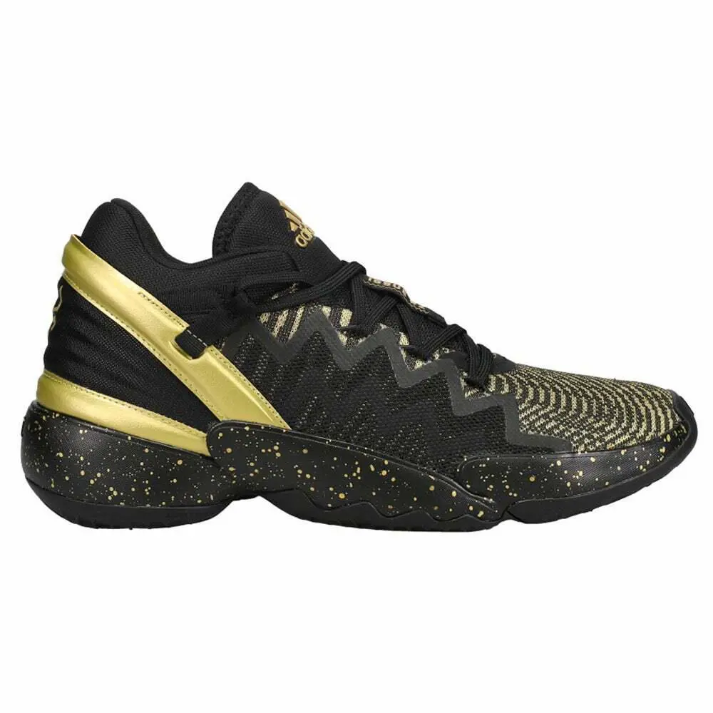 Adidas shoes - ADIDAS D.O.N Issue 2 Donovan Mitchell - FX7108 - Core Black / Gold Metallic 1