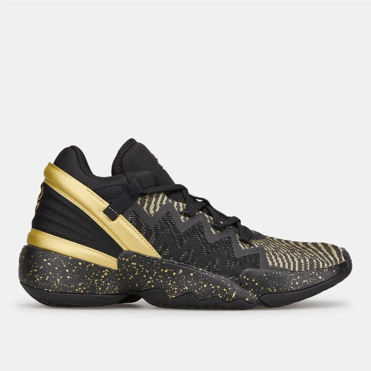 Adidas shoes - ADIDAS D.O.N Issue 2 Donovan Mitchell - FX7108 - Core Black / Gold Metallic 18