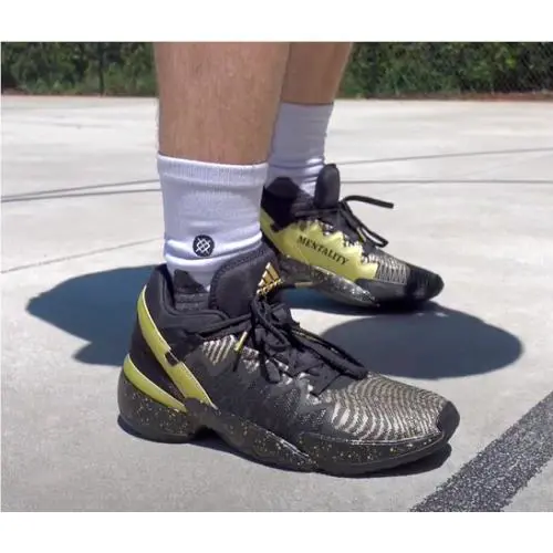 Adidas shoes - ADIDAS D.O.N Issue 2 Donovan Mitchell - FX7108 - Core Black / Gold Metallic 11
