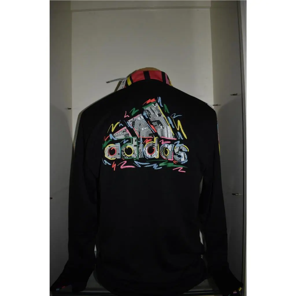 Adidas clothing - Adidas Men`s Tiro Pride Soccer Jacket - Black 5