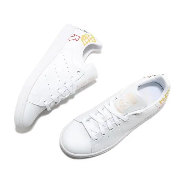 Adidas shoes - STAN SMITH - STAN SMITH - FX5679 - WHITE/MULTICOLOR 14