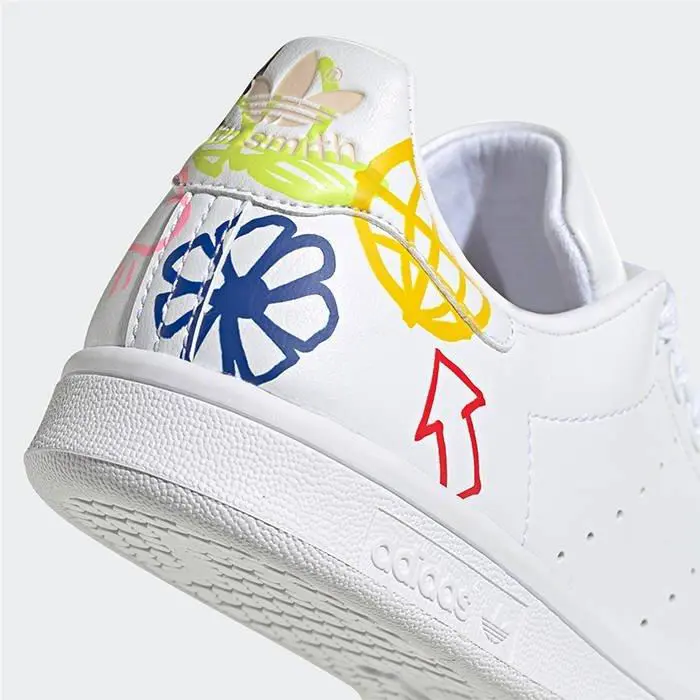 Adidas shoes - STAN SMITH - STAN SMITH - FX5679 - WHITE/MULTICOLOR 10