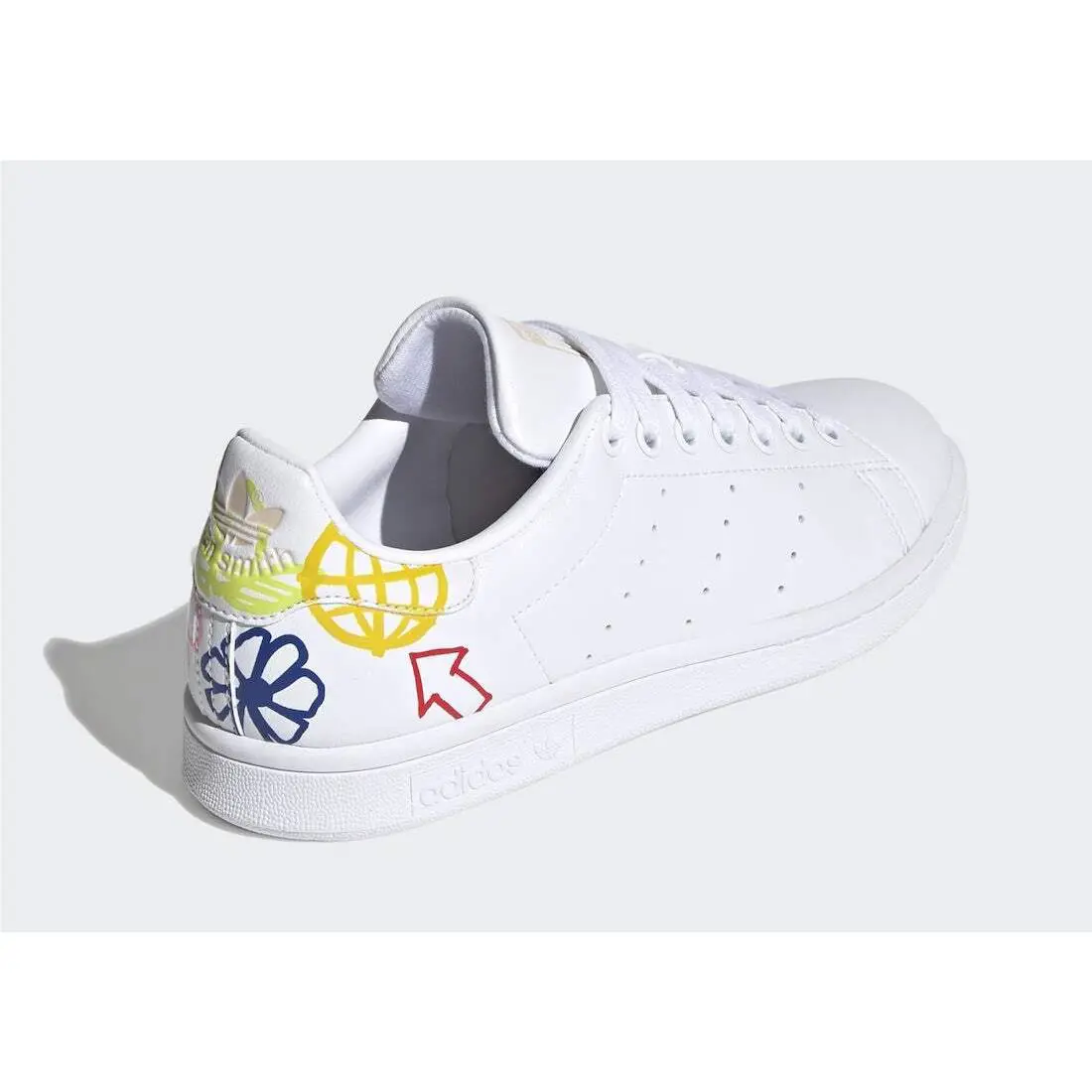 Adidas shoes - STAN SMITH - STAN SMITH - FX5679 - WHITE/MULTICOLOR 5