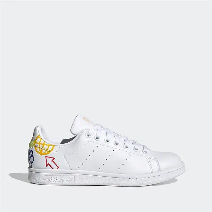 Adidas shoes - STAN SMITH - STAN SMITH - FX5679 - WHITE/MULTICOLOR 6