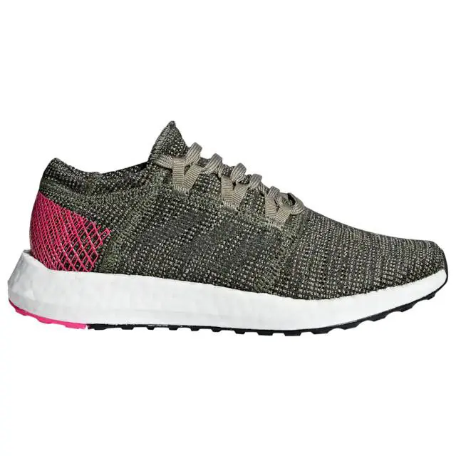 Adidas shoes - adidas PureBoost Go - PureBoost - B42327 - Base Green / Steel / Shock Pink 2