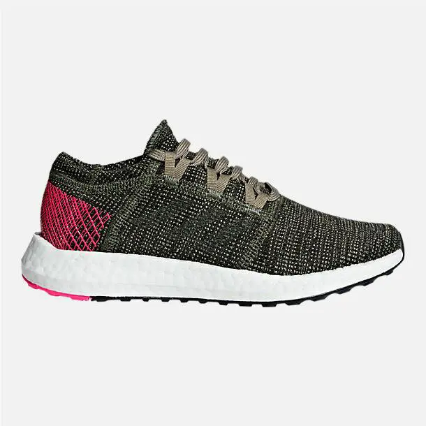 Adidas shoes - adidas PureBoost Go - PureBoost - B42327 - Base Green / Steel / Shock Pink 6