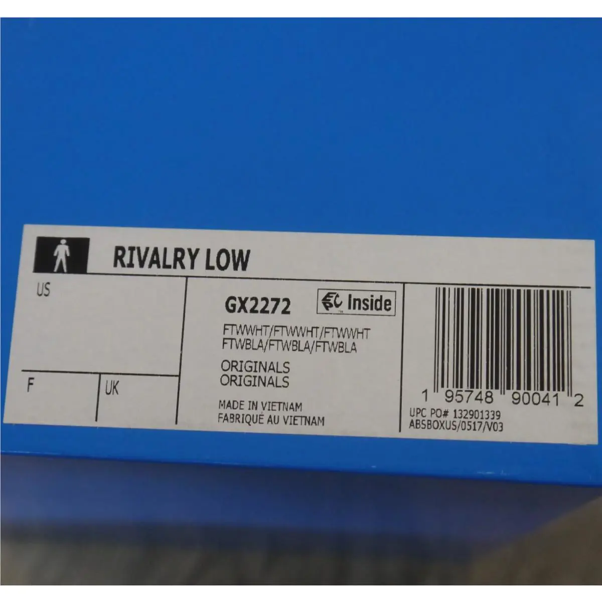 Adidas shoes - adidas Rivalry - Rivalry - EF8729 - White, Manufacturer: White/White 25