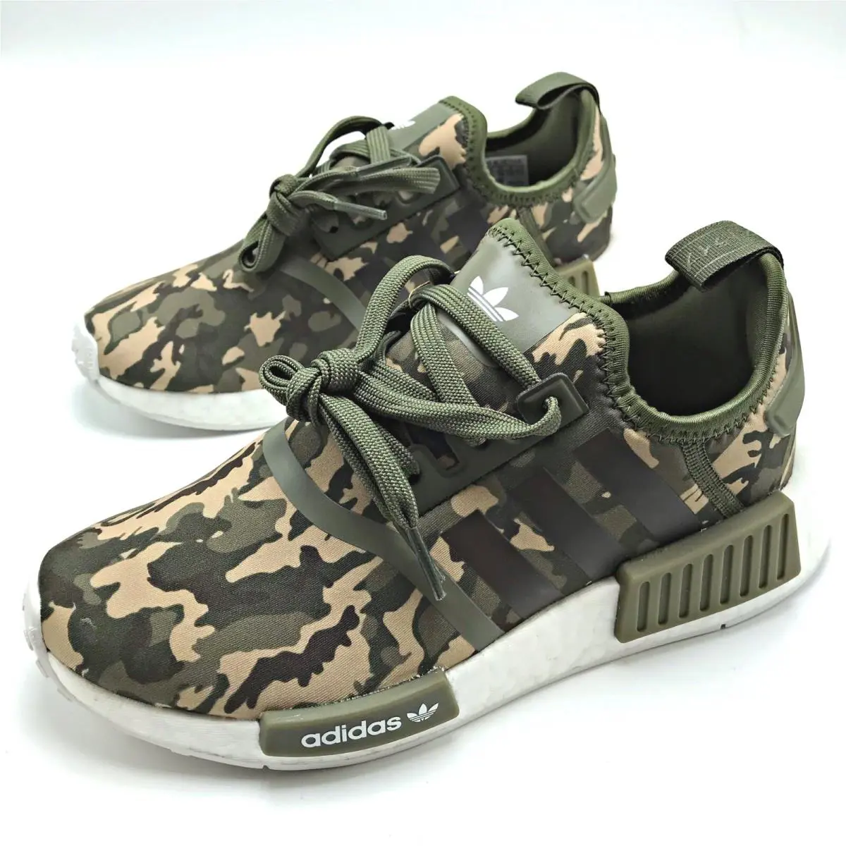 Adidas shoes - adidas NMD R1 - NMD - Olive Strata / Cloud White / Olive Strata 8